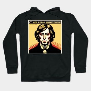 Pop Art Chopin Vinyl Record Album Hoodie